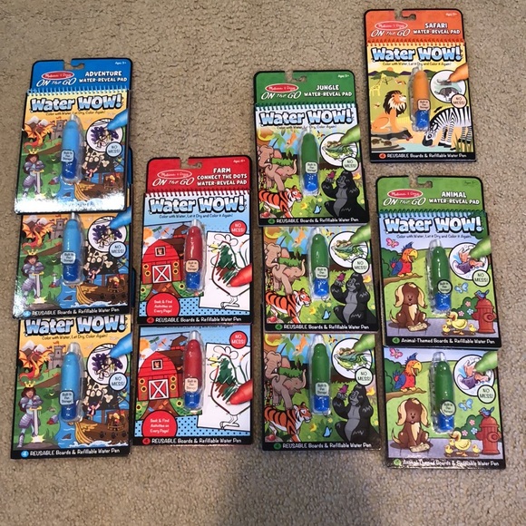 2/$8 or 3/$10 NEW Melissa & Doug Color Blast Dinosaurs No Mess Coloring Pad - Picture 3 of 3